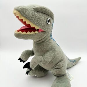 Build-A-Bear BAB Blue Raptor Dinosaur Jurassic World Park Plush Velociraptor